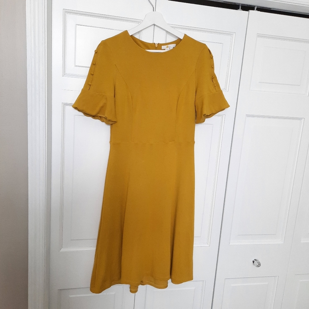 Boden Alexis Fit & Flare Midi Dress, Sz 8 - Picture 4 of 4